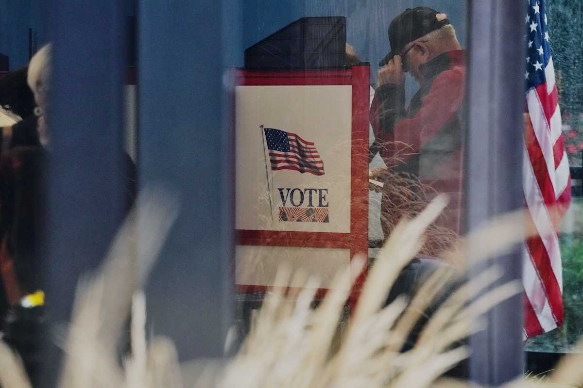 Families discussing midterm elections at home